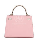 Hermes Special Order (HSS) Kelly Sellier 25 Rose Sakura and Nata Chevre GHW