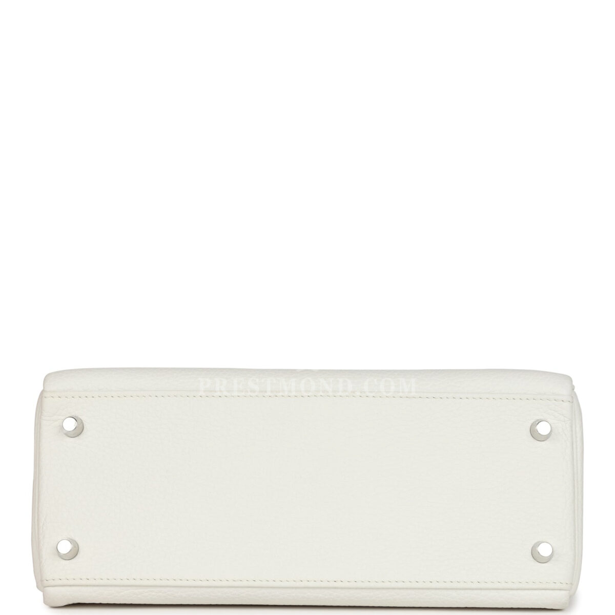 Hermes Kelly Retourne 28 White Clemence PHW — изображение 6