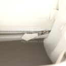 Hermes Kelly Retourne 28 White Clemence PHW