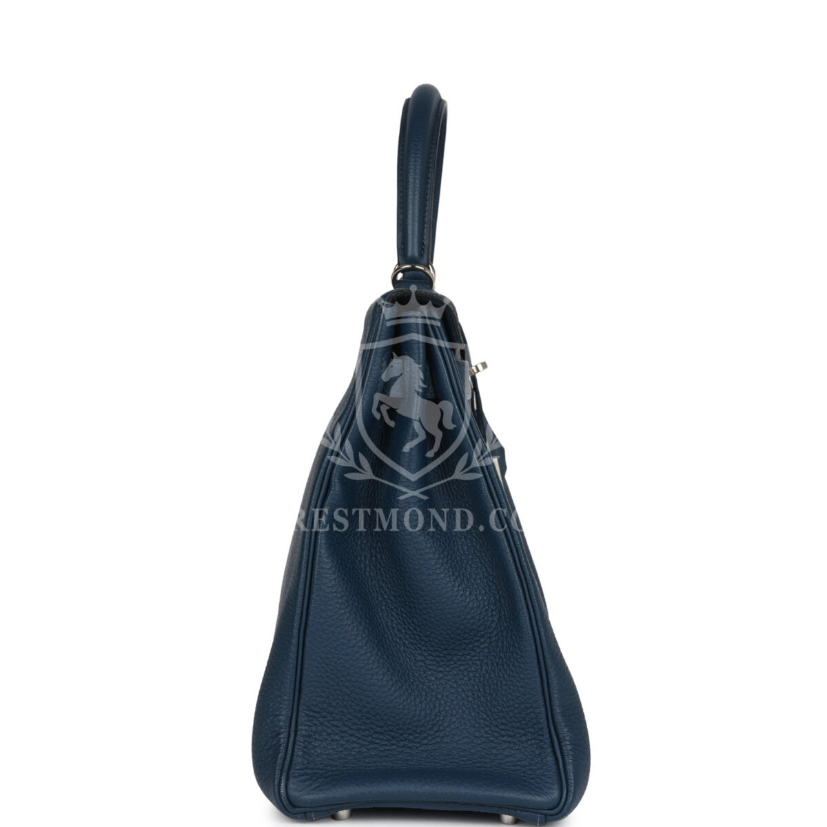 Hermes Kelly Retourne 35 Bleu De Prusse Togo PHW — изображение 3