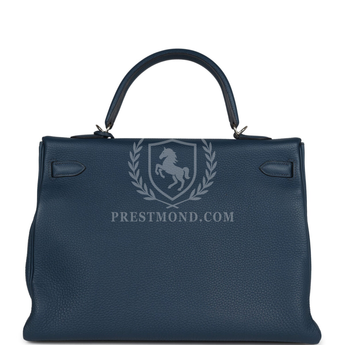 Hermes Kelly Retourne 35 Bleu De Prusse Togo PHW — изображение 4