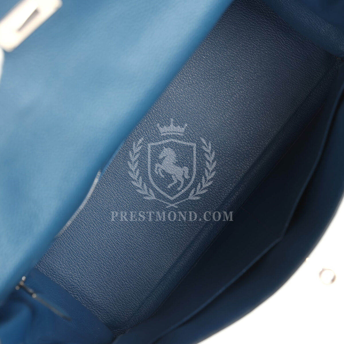 Hermes Kelly Retourne 35 Bleu De Prusse Togo PHW — изображение 8