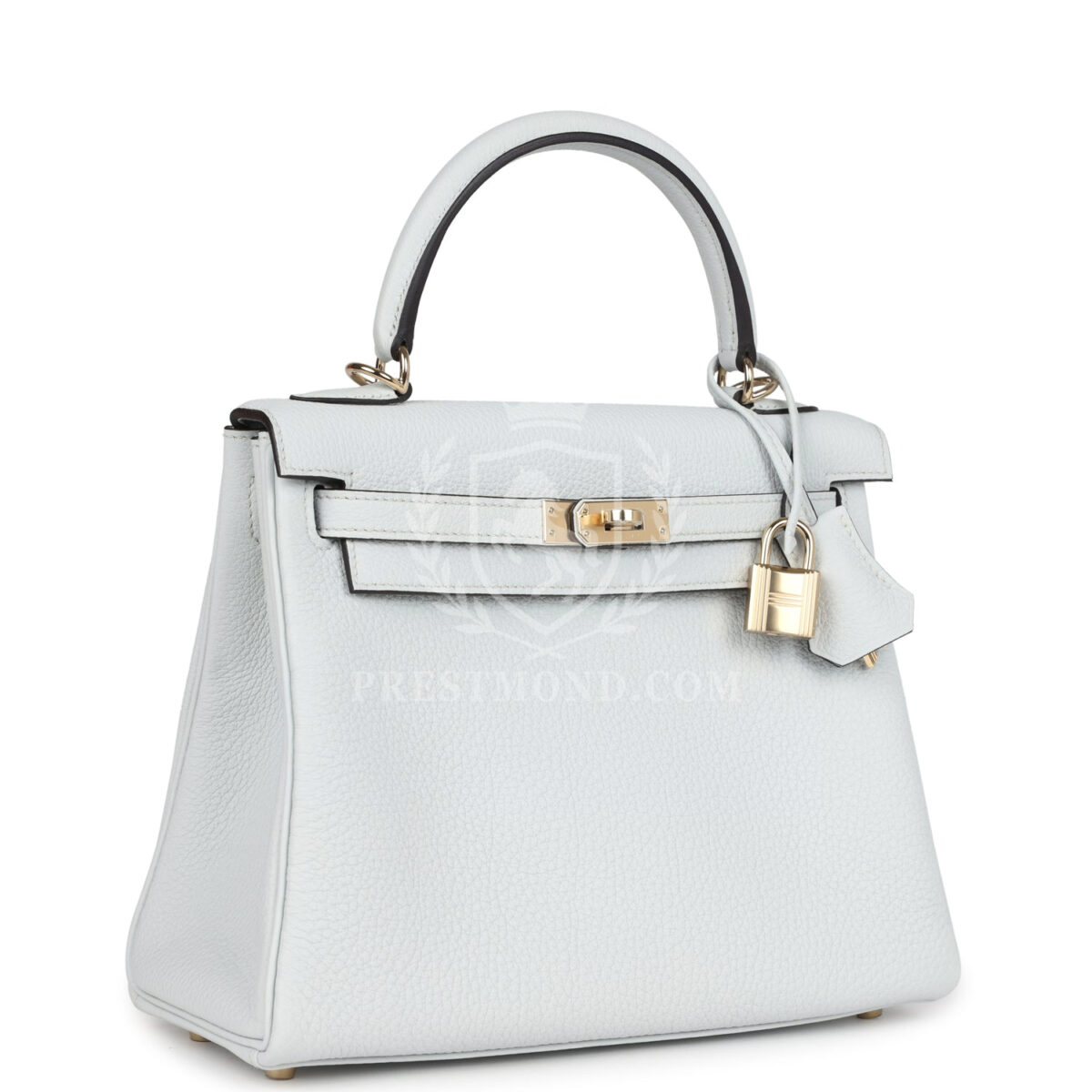 Hermes Kelly Retourne 25 Gris Platine Togo PBHW — изображение 2
