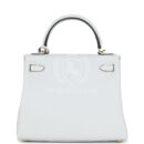 Hermes Kelly Retourne 25 Gris Platine Togo PBHW