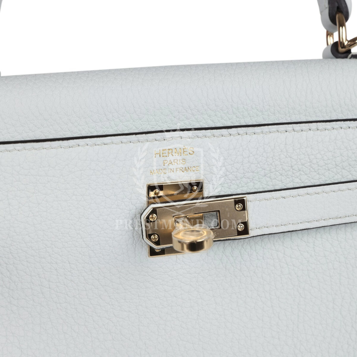 Hermes Kelly Retourne 25 Gris Platine Togo PBHW — изображение 7