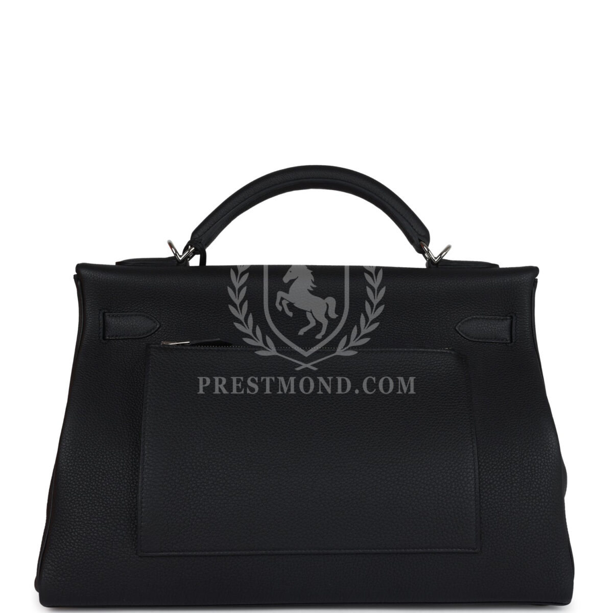 Hermes Kelly 42 Maxi Black Togo PHW — изображение 4