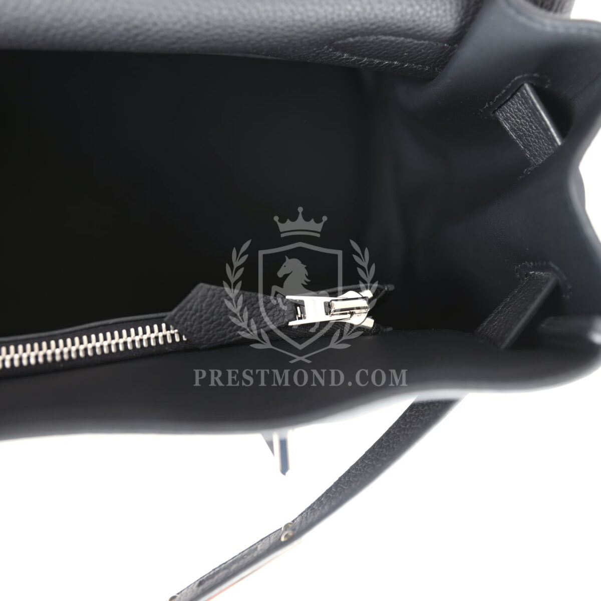 Hermes Kelly 42 Maxi Black Togo PHW — изображение 9