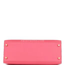 Hermes Kelly Sellier 28 Rose Azalee Epsom GHW