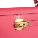 Hermes Kelly Sellier 28 Rose Azalee Epsom GHW