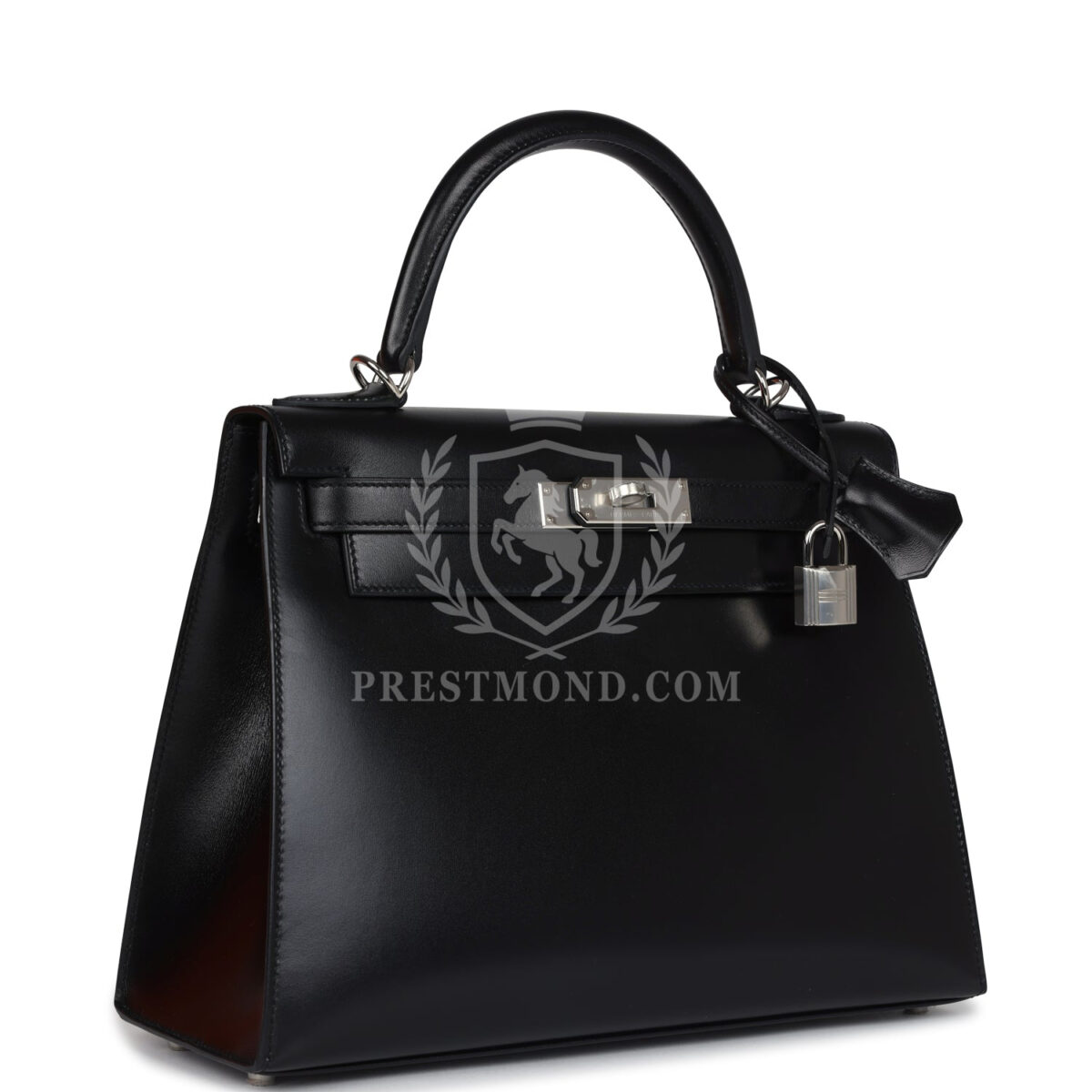 Hermes Kelly Sellier 28 Black Box PHW — изображение 2