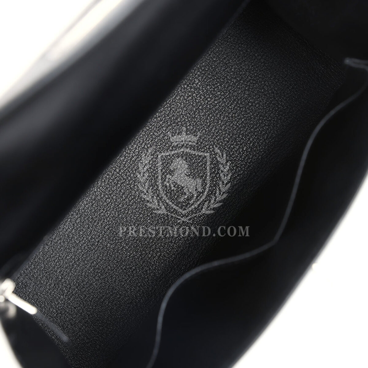 Hermes Kelly Sellier 28 Black Box PHW — изображение 8