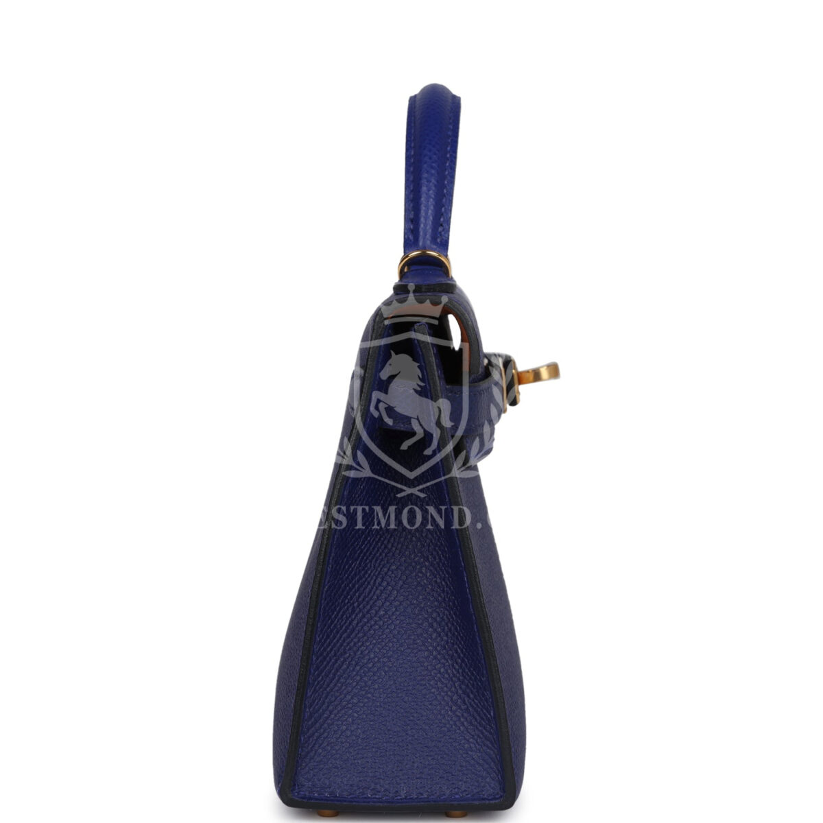 Hermes Casaque Kelly Sellier 20 Bleu Electric and Bleu Encre Epsom GHW — изображение 3