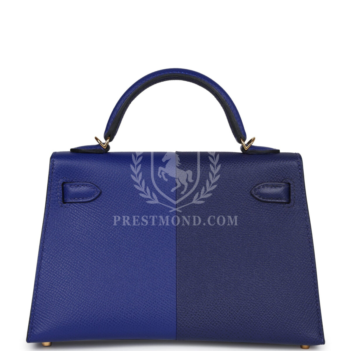 Hermes Casaque Kelly Sellier 20 Bleu Electric and Bleu Encre Epsom GHW — изображение 4