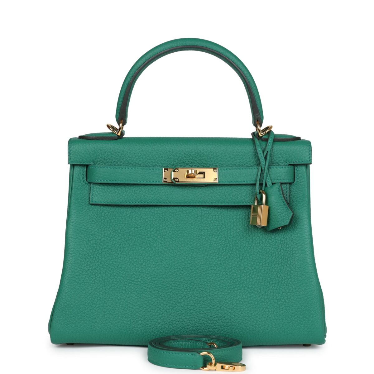 Hermes Kelly Retourne 28 Vert Vertigo Clemence GHW