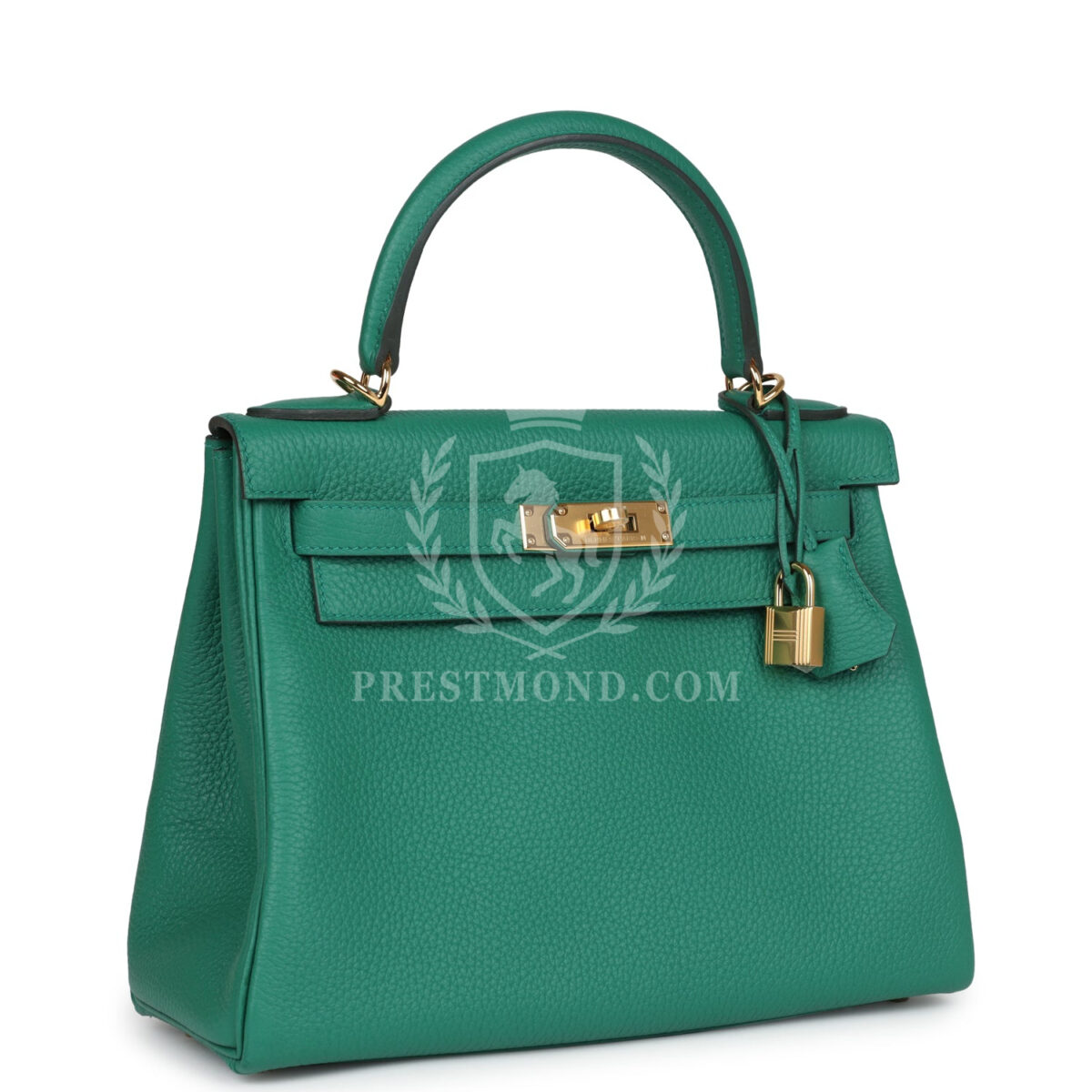 Hermes Kelly Retourne 28 Vert Vertigo Clemence GHW — изображение 2