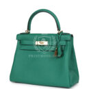 Hermes Kelly Retourne 28 Vert Vertigo Clemence GHW