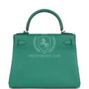 Hermes Kelly Retourne 28 Vert Vertigo Clemence GHW