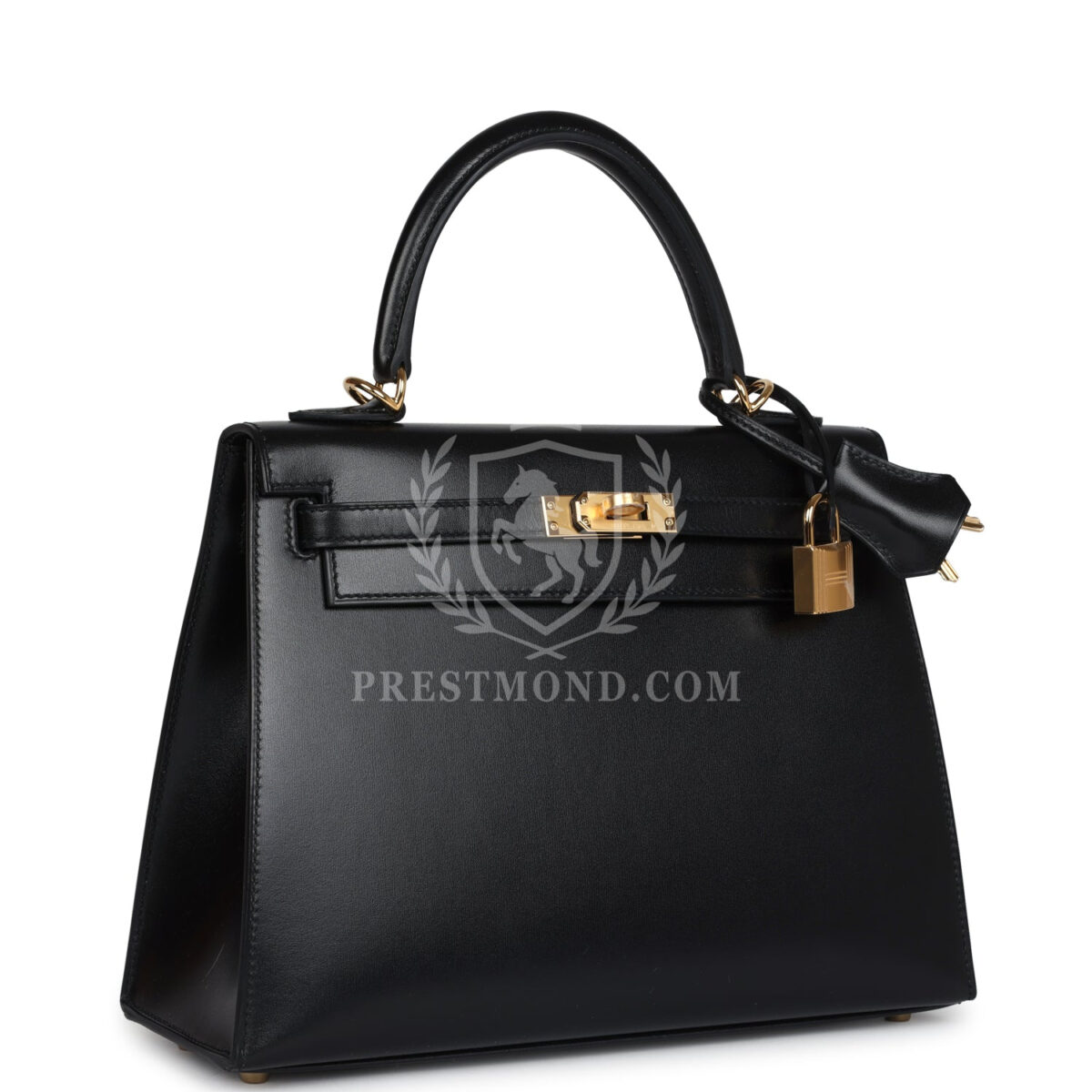 Hermes Kelly Sellier 25 Black Box GHW — изображение 2