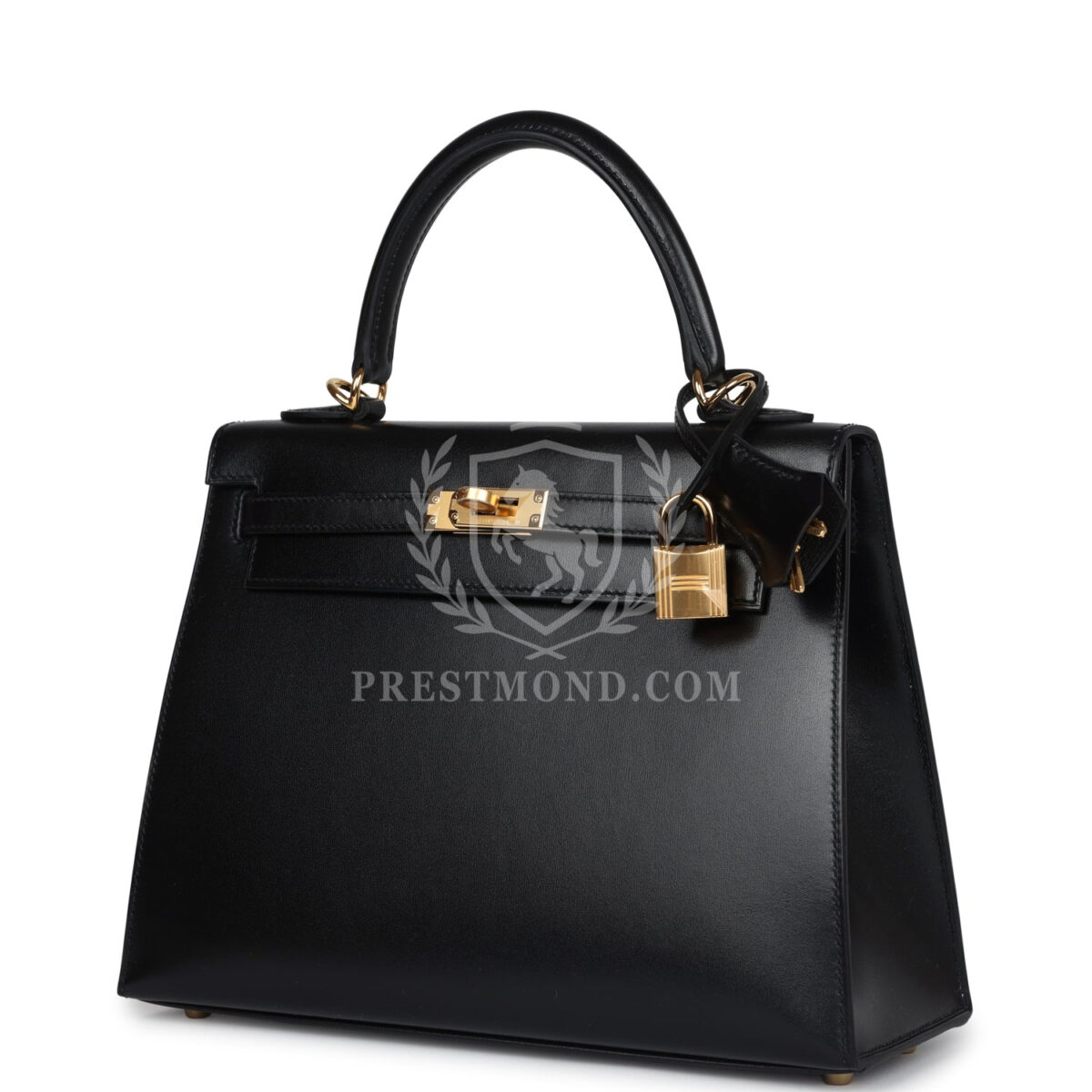 Hermes Kelly Sellier 25 Black Box GHW — изображение 5