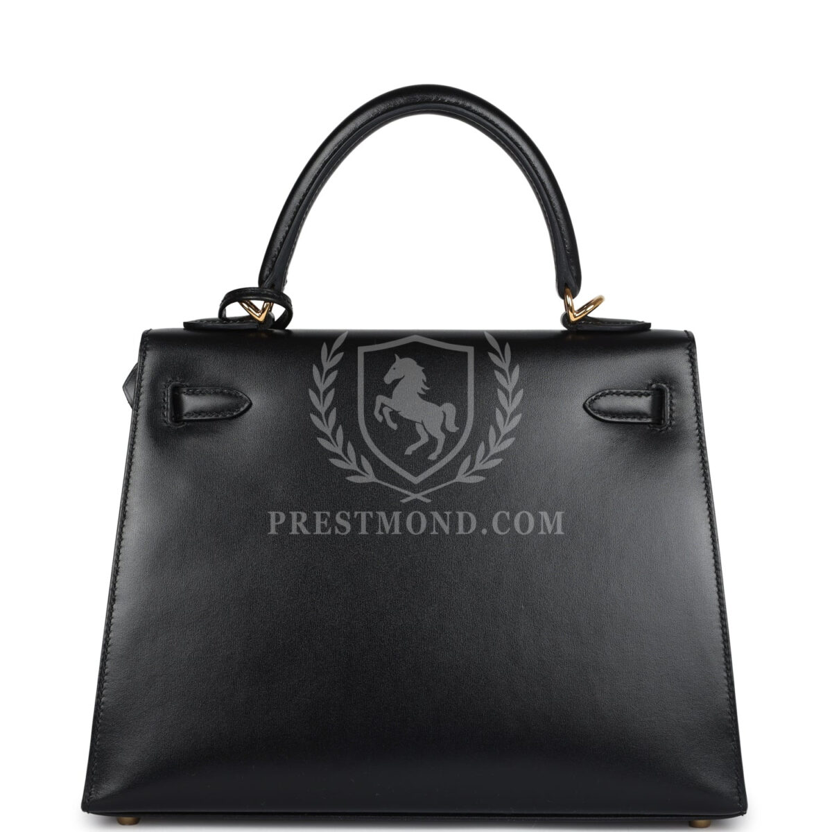 Hermes Kelly Sellier 25 Black Box GHW — изображение 4