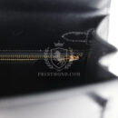 Hermes Kelly Sellier 25 Black Box GHW