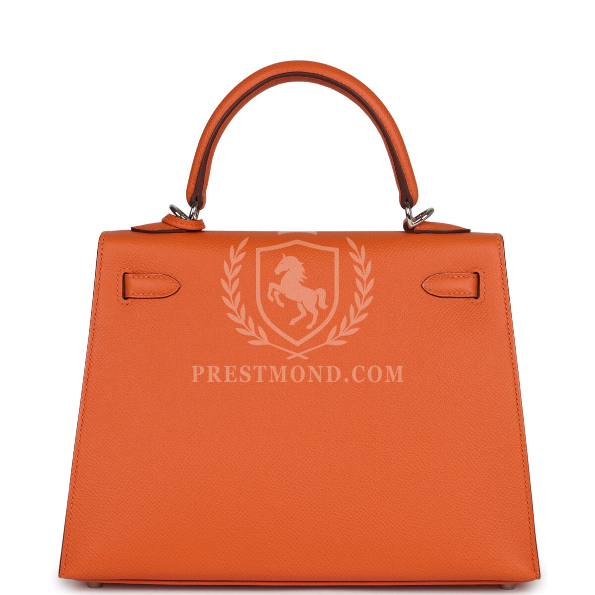 Hermes Kelly Sellier 25 Orange Epsom PHW — изображение 4