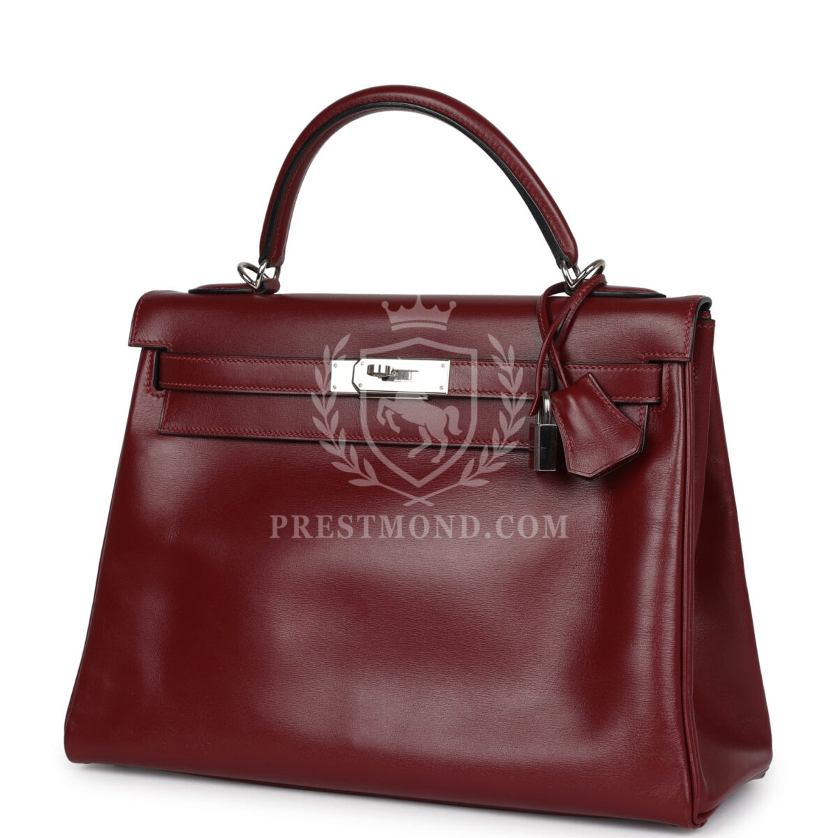 Hermes Kelly Retourne 32 Rouge H Box PHW — изображение 5