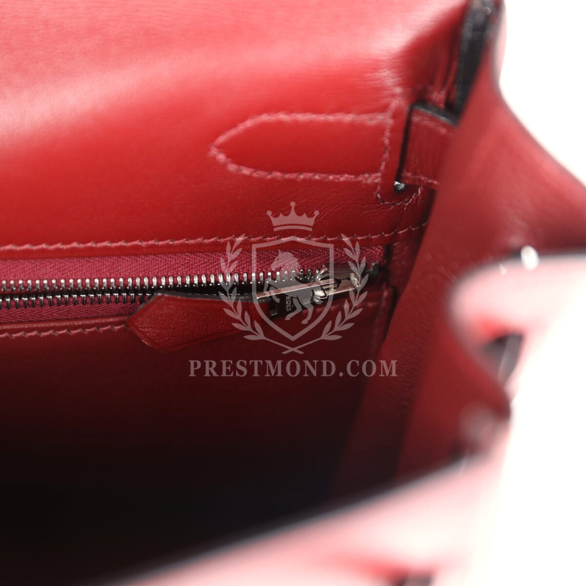 Hermes Kelly Retourne 32 Rouge H Box PHW — изображение 9