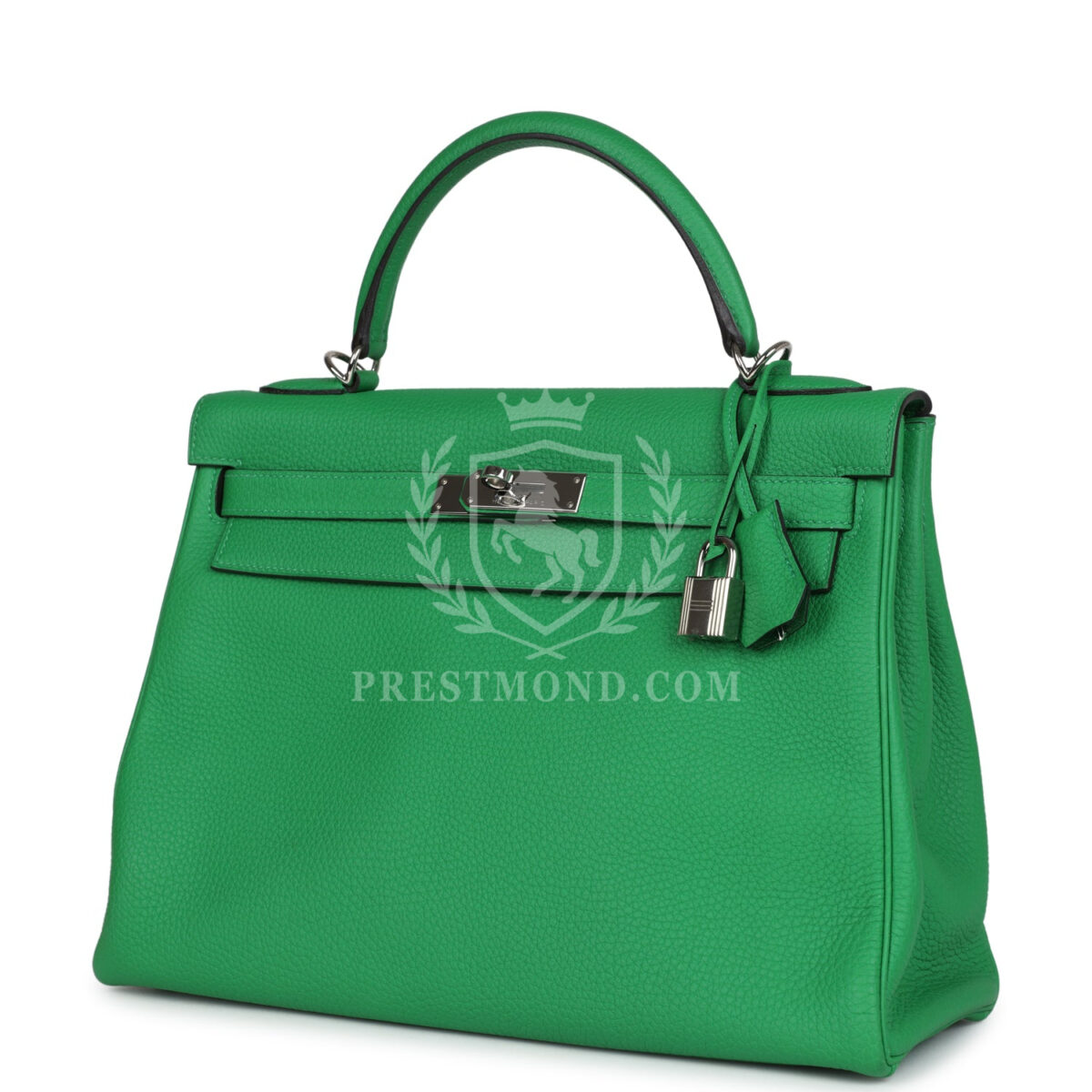 Hermes Kelly Retourne 32 Bambou Togo PHW — изображение 5