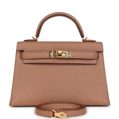 Hermes Kelly Sellier 20 Quebracho Chevre GHW