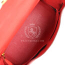 Hermes Kelly Retourne 28 Rouge Pivoine Togo GHW