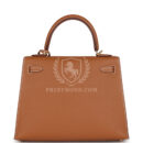 Hermes Kelly Sellier 25 GHW Epsom GHW