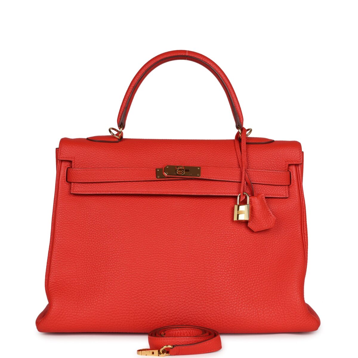 Hermes Kelly Retourne 35 Capucine Togo GHW