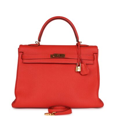 Hermes Kelly Retourne 35 Capucine Togo GHW