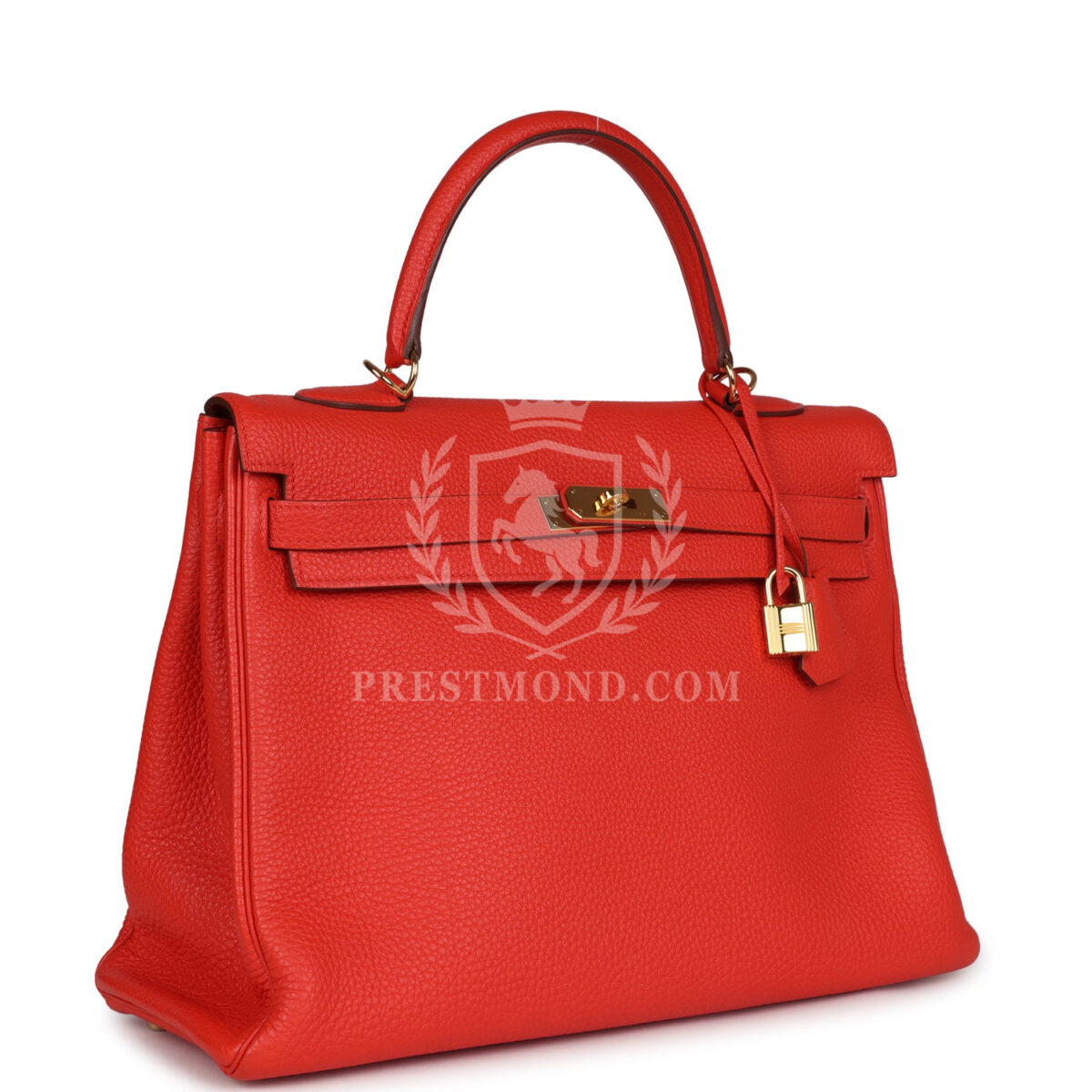 Hermes Kelly Retourne 35 Capucine Togo GHW — изображение 2