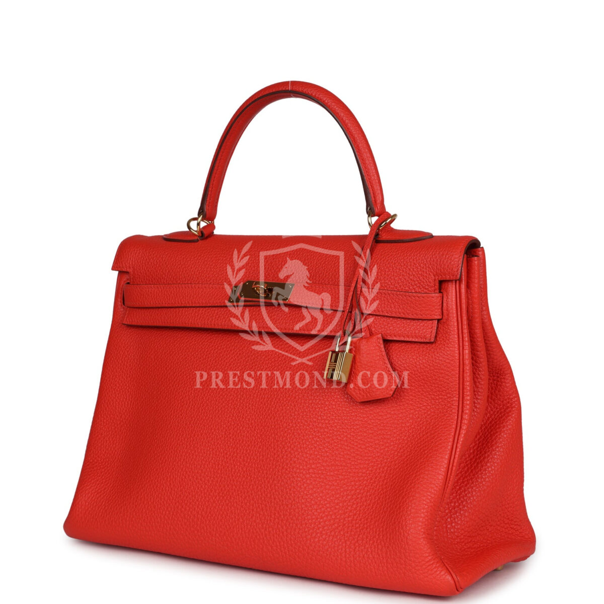 Hermes Kelly Retourne 35 Capucine Togo GHW — изображение 5