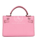Hermes Micro Kelly 15 Bubblegum Epsom PHW