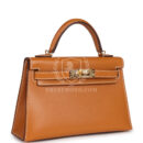 Hermes Kelly Sellier 20 Naturel Sable Butler GHW