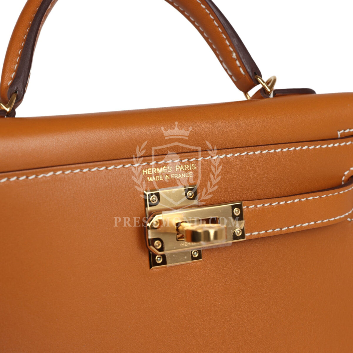 Hermes Kelly Sellier 20 Naturel Sable Butler GHW — изображение 7