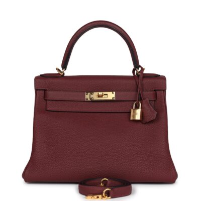 Hermes Kelly Retourne 28 Rouge H Togo GHW