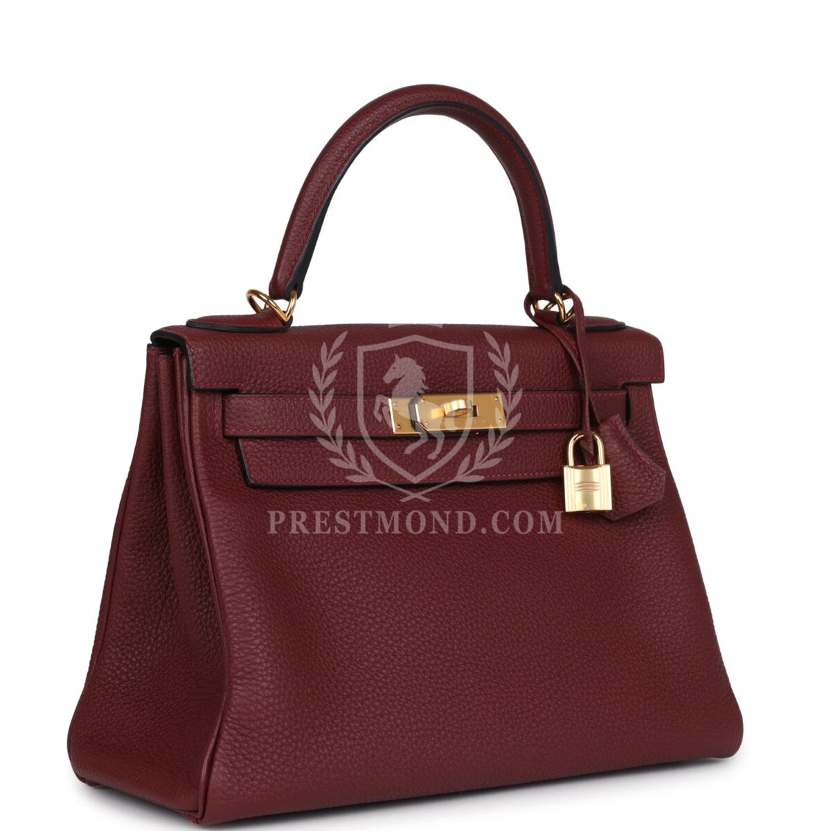 Hermes Kelly Retourne 28 Rouge H Togo GHW — изображение 2