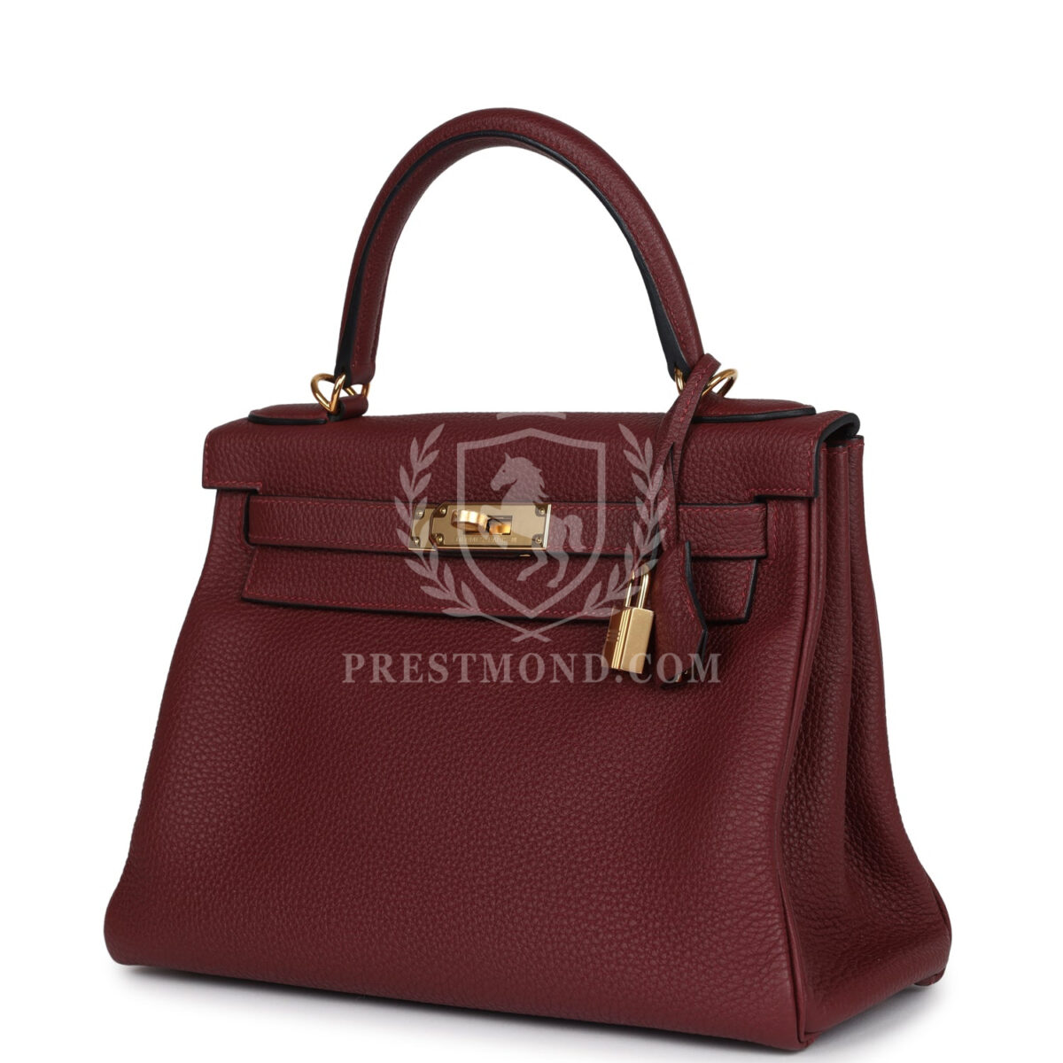 Hermes Kelly Retourne 28 Rouge H Togo GHW — изображение 5