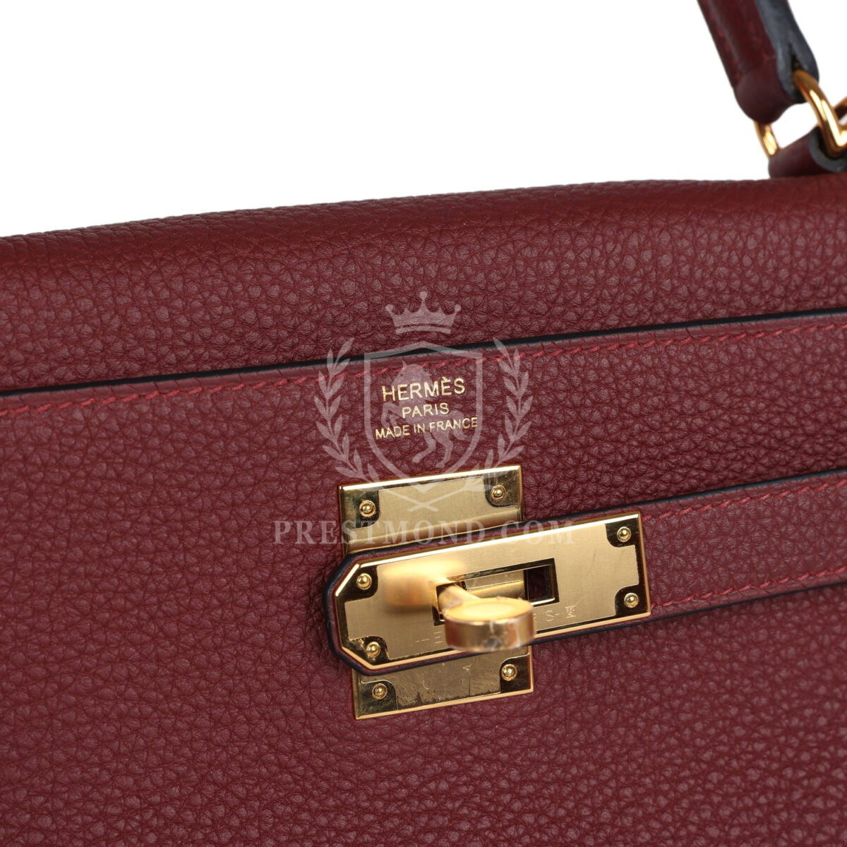 Hermes Kelly Retourne 28 Rouge H Togo GHW — изображение 7