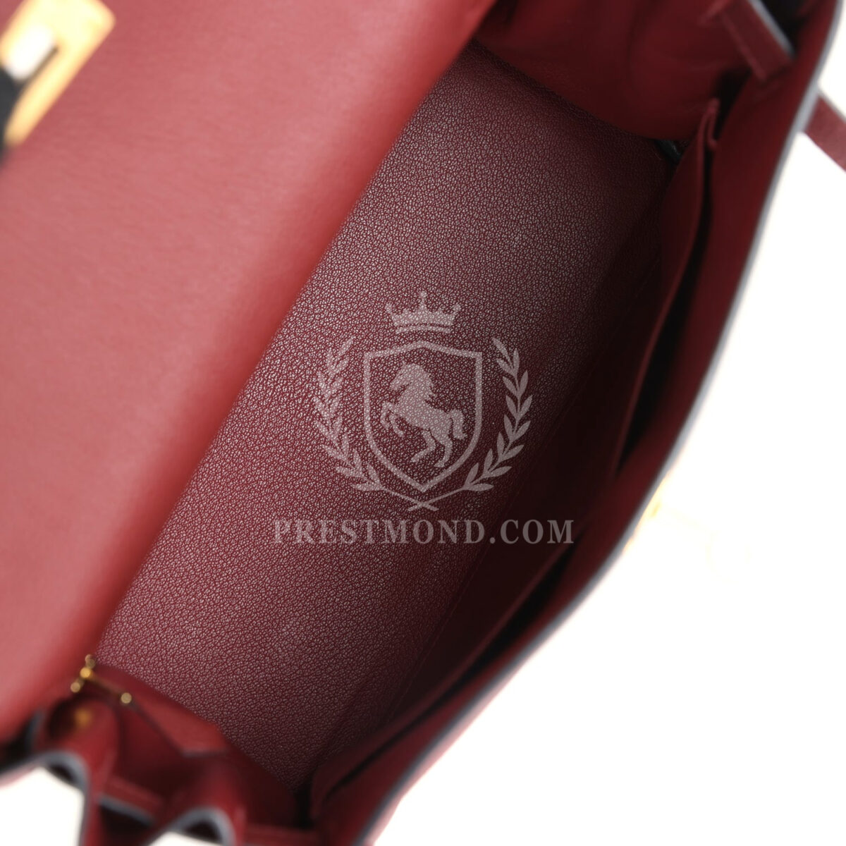 Hermes Kelly Retourne 28 Rouge H Togo GHW — изображение 8