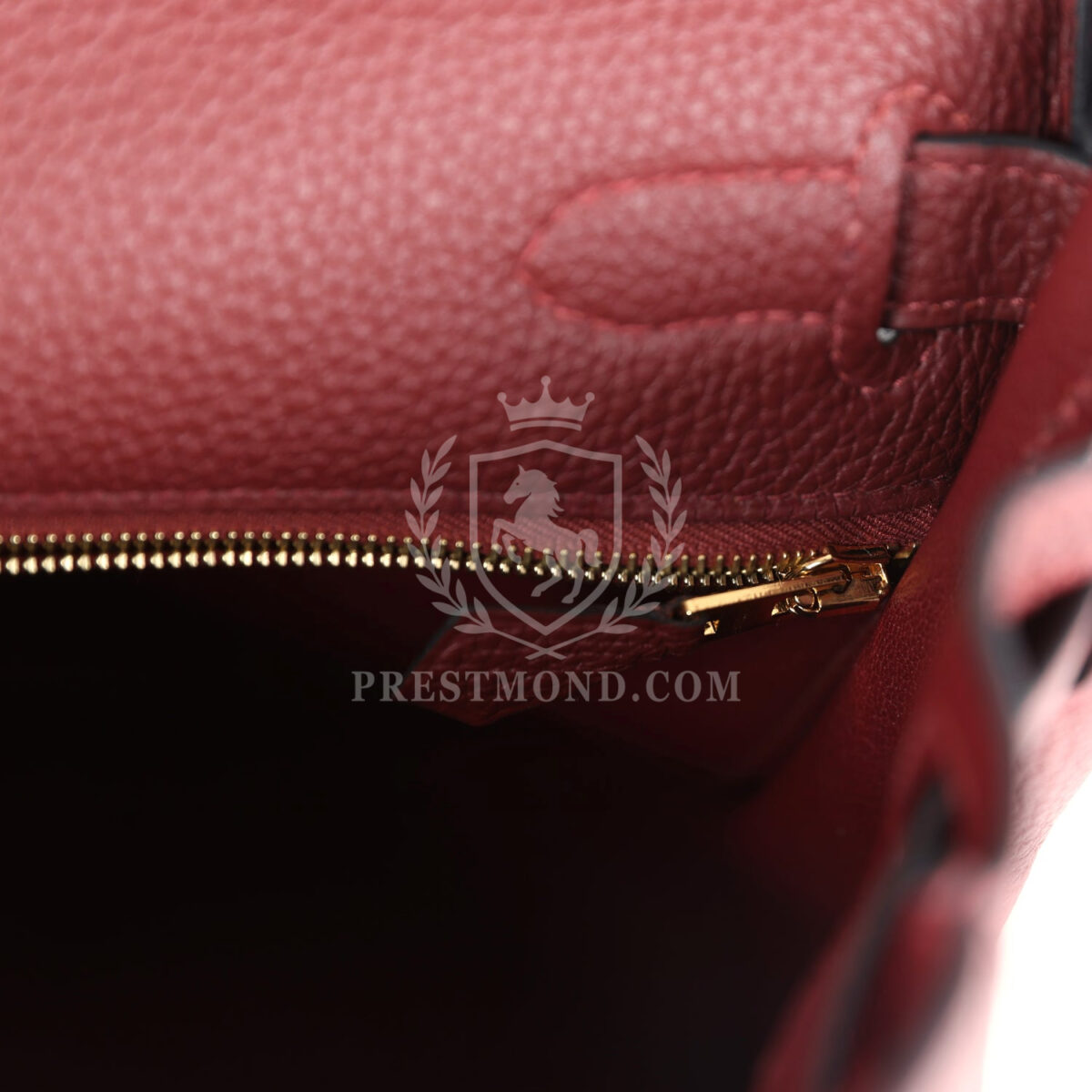 Hermes Kelly Retourne 28 Rouge H Togo GHW — изображение 9