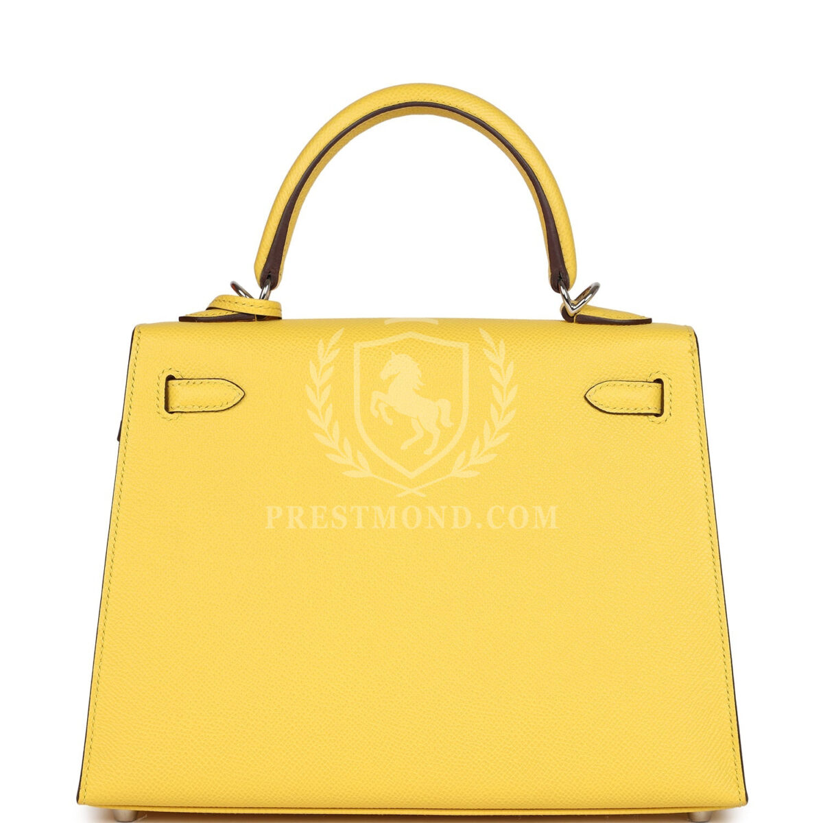 Hermes Kelly Sellier 25 Jaune De Naples Epsom PHW — изображение 4