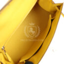 Hermes Kelly Sellier 25 Jaune De Naples Epsom PHW