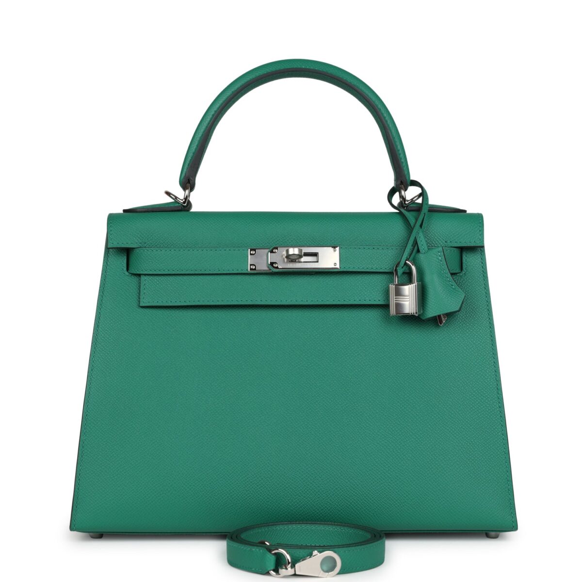 Hermes Kelly Sellier 28 Vert Vertigo Epsom PHW
