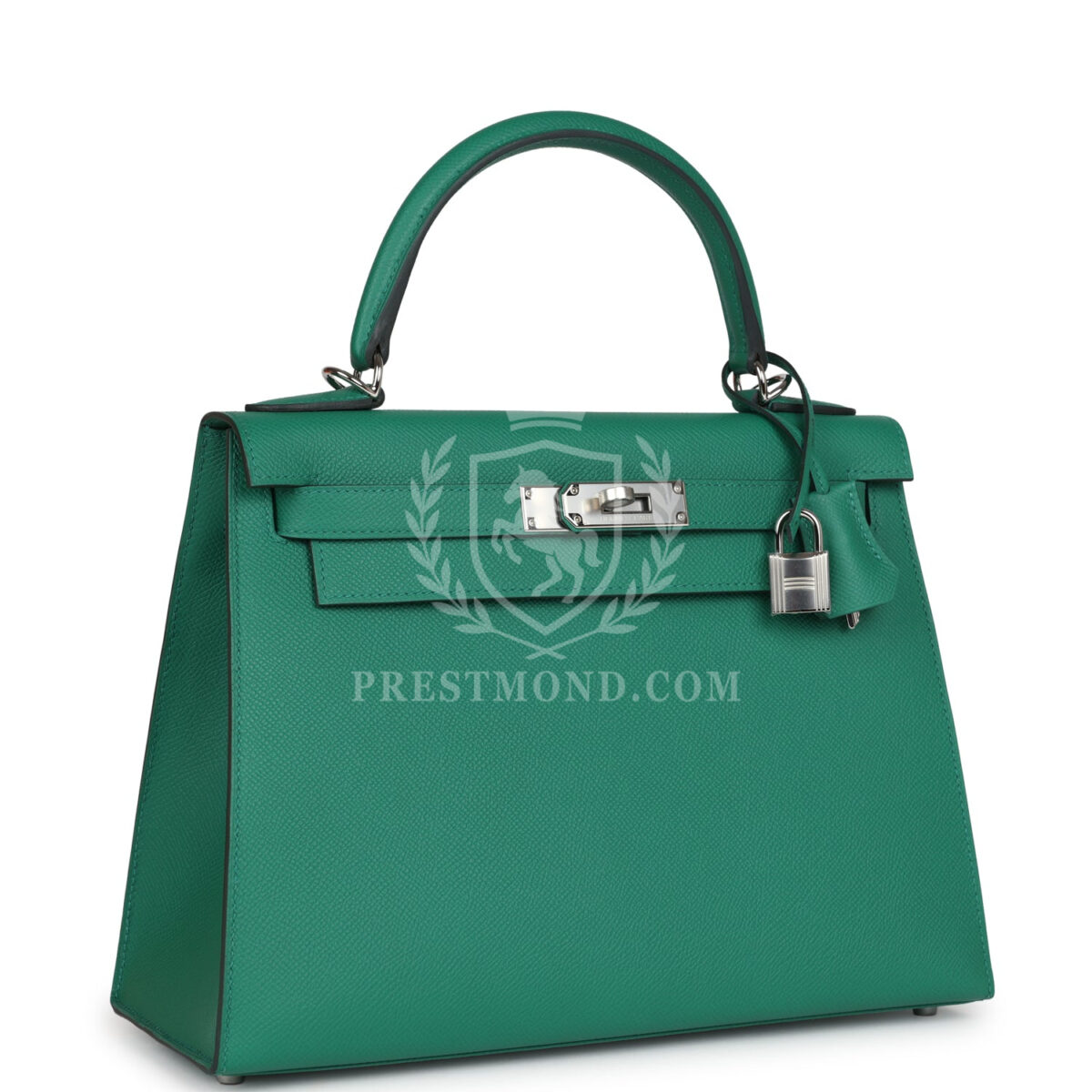 Hermes Kelly Sellier 28 Vert Vertigo Epsom PHW — изображение 2