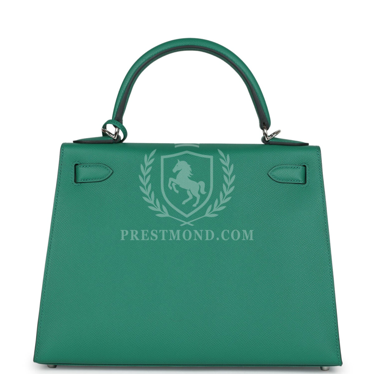 Hermes Kelly Sellier 28 Vert Vertigo Epsom PHW — изображение 4